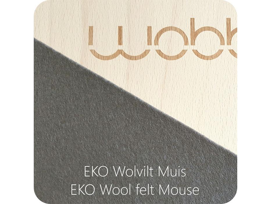 Wobbel PRO Balance Board Transparent Lacquer